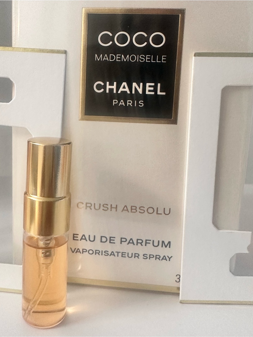 Chanel Coco Mademoiselle crush Absolu sample just new realeased —-